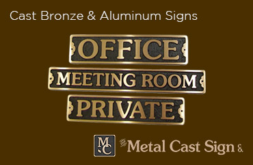 Metal Cast Signs logo