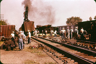 Train Wreck - Gibsonburg, Ohio