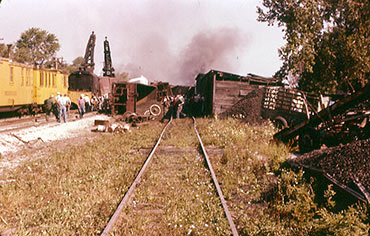 Train Wreck - Gibsonburg, Ohio