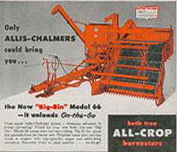 Allis Chalmers Combine advertisement