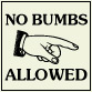 no bumbs allowed