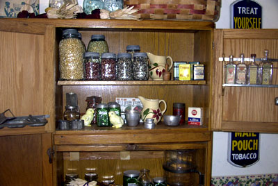 Hoosier cabinet restored