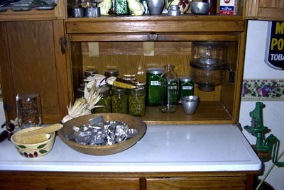 Hoosier cabinet restored