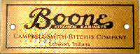 Boone Hoosier tag