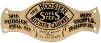 Hoosier Mfg. Co. tag