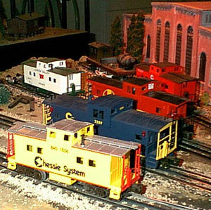 O gauge cabooses